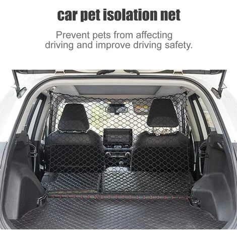EAUDACè Filet De Sécurité Universel En Maille Pour Chien - Pour Coffre De Voiture 3 EAUDACè Filet De Sécurité Universel En Maille Pour Chien - Pour Coffre De Voiture – Image 3