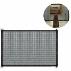 Barrières Pour Chiens, Porte Magique, Garde De Porte Pliable Pour Chien, Garde De Porte Et D'escalier - Thsinde