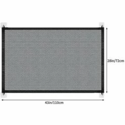 Barrières Pour Chiens, Porte Magique, Garde De Porte Pliable Pour Chien, Garde De Porte Et D'escalier - Thsinde -Cage, caisse et transport pour chien Soldes 64464118 3