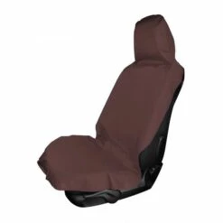 THSINDE Housse De Siège De Voiture étanche Pour Sièges Avant | Housse De Siège Conducteur/passager Pour Chien, Enfant, Sport, Travail, Atelier, Etc. | Housse De Siège Auto En Noir | Coussin De Siège De Voiture Automobile-142*53cm -Cage, caisse et transport pour chien Soldes 64466543 5