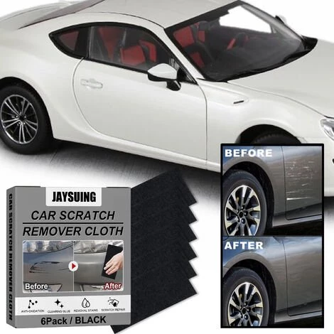 THSINDE Chiffon Nano Scintillant (6 Pièces), Chiffon Nano Scintillant Pour Rayures De Voiture, Chiffon Nano Scintillant Pour L'élimination Des Rayures De Voiture, Dissolvant De Rayures De Voiture Pour Réparer Les Peintures à Rayures Légères, L'entretien De La Pei 1 THSINDE Chiffon Nano Scintillant (6 Pièces), Chiffon Nano Scintillant Pour Rayures De Voiture, Chiffon Nano Scintillant Pour L'élimination Des Rayures De Voiture, Dissolvant De Rayures De Voiture Pour Réparer Les Peintures à Rayures Légères, L'entretien De La Pei