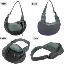 LLOVE Sac De Transport Portable Chien Sac Bandoulière Filet Respirant Pour Chien Et Chat Chiot épaule Pour Animaux De Compagnie Sling Sac Transporteur Réglable Sac De Voyage Pour Petits Animaux Chien,S -Cage, caisse et transport pour chien Soldes 64870011 3
