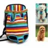 MèREÉTERNEL Sac Kangourou Chien,Porte Chien Ventral Petit Chien,Pet Porte-Sac à Dos Chien Sac De Transport De Voyage Sac à Dos De Ventral Poitrine Transporteur Sacs Pour Petit Animaux,Sac De Voyage Ternel