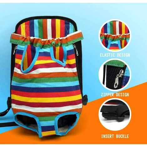 MèREÉTERNEL Sac Kangourou Chien,Porte Chien Ventral Petit Chien,Pet Porte-Sac à Dos Chien Sac De Transport De Voyage Sac à Dos De Ventral Poitrine Transporteur Sacs Pour Petit Animaux,Sac De Voyage Ternel 2 MèREÉTERNEL Sac Kangourou Chien,Porte Chien Ventral Petit Chien,Pet Porte-Sac à Dos Chien Sac De Transport De Voyage Sac à Dos De Ventral Poitrine Transporteur Sacs Pour Petit Animaux,Sac De Voyage Ternel – Image 2