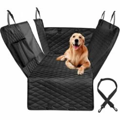 BDD Coussin De Siège De Chien De Voiture Pour Voiture Avec Coussin En Maille Visuelle Imperméable Et Anti-sale
