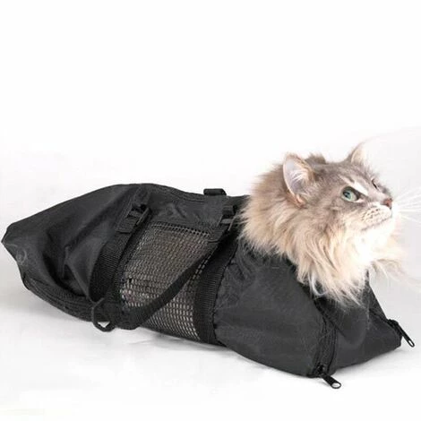 THSINDE Sac De Transport Pour Chat Portable Chat Toilettage Beauté Sac Pour Animaux De Compagnie Respirant Chat Sac De Bain étui De Transport 3 THSINDE Sac De Transport Pour Chat Portable Chat Toilettage Beauté Sac Pour Animaux De Compagnie Respirant Chat Sac De Bain étui De Transport – Image 3