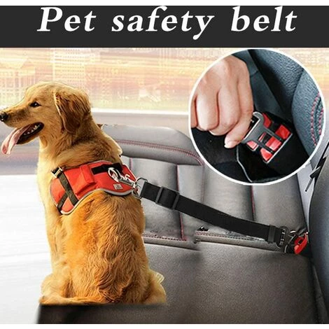 OSQI 2 Et Sécurisé Réglable Pour Chien Et Chat Ceintures De Sécurité (49.8 Cm à 80 Cm) Par 5 OSQI 2 Et Sécurisé Réglable Pour Chien Et Chat Ceintures De Sécurité (49.8 Cm à 80 Cm) Par – Image 5