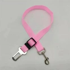 FUIENKO Ceinture De Siège Pour Chien Et Chat, Accessoire De Voiture, Harnais Réglable, Laisse En Plomb, Petit, Moyen, Clip De Voyage, Collier Pour Chiot, Fournitures Pour Animaux De Compagnie,CHINA,Rose