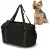 Thsinde Sac De Transport Pour Chien Lavable Sac à Main Pour Petits Chiens Chat Panier Transporteur Sac De Voyage Chihuahua Noir