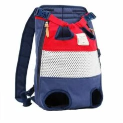 ZHUOXUAN Sac Ventral Chien, Porte Chien Sac Transport Pour Chien Chat (M ) Sac à Dos Sortie, Voyage, Camping Sac Ventral De Transport Pour Petit Animaux Portable Et Sûr Supporte Jusqu'a 12KG