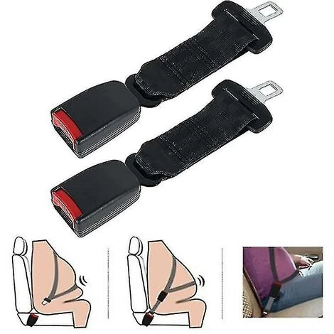 DONTODENT Ceintures De Sécurité Lot De 2 Rallonges De Ceinture De Sécurité De Voiture Universelles Sangle D'extension De Ceinture De Sécurité Réglable 23cmgris 2pcs 36cm 1 DONTODENT Ceintures De Sécurité Lot De 2 Rallonges De Ceinture De Sécurité De Voiture Universelles Sangle D'extension De Ceinture De Sécurité Réglable 23cmgris 2pcs 36cm