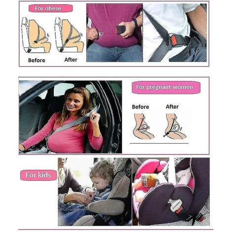 DONTODENT Ceintures De Sécurité Lot De 2 Rallonges De Ceinture De Sécurité De Voiture Universelles Sangle D'extension De Ceinture De Sécurité Réglable 23cmgris 2pcs 36cm 5 DONTODENT Ceintures De Sécurité Lot De 2 Rallonges De Ceinture De Sécurité De Voiture Universelles Sangle D'extension De Ceinture De Sécurité Réglable 23cmgris 2pcs 36cm – Image 5