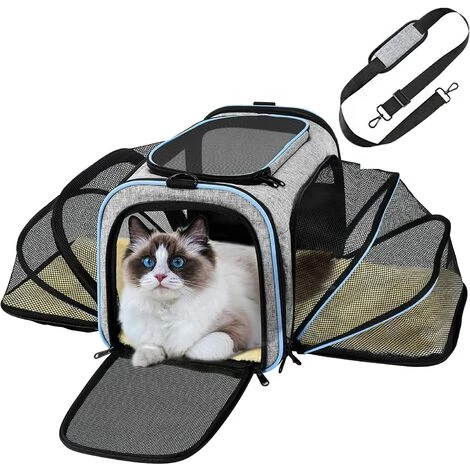YIENJAOY Sac De Transport Pliable Pour Chien - Sac De Transport Pour Chat - Sac De Transport Portable - Sac De Transport Pour Chien - Approuvé Par Le Système Airline - Sac De Transport Pratique 1 YIENJAOY Sac De Transport Pliable Pour Chien - Sac De Transport Pour Chat - Sac De Transport Portable - Sac De Transport Pour Chien - Approuvé Par Le Système Airline - Sac De Transport Pratique
