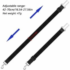 HEGUYEY Lot De 2 Harnais De Voiture Pour Chien Ceinture De Sécurité Réglable Pour Animal De Compagnie Chien Chat Ceinture De Sécurité Pour Voiture -Cage, caisse et transport pour chien Soldes 66093626 4