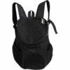 PREMIER Sac A Dos De Transport Pour Chien Chat, Mains Libres Ventilation Réglable Sac à Double Bandoulière Pour Porter Chien Chat Chinot Chaton Lapin Marcher Randonnée Voyager(Noir)