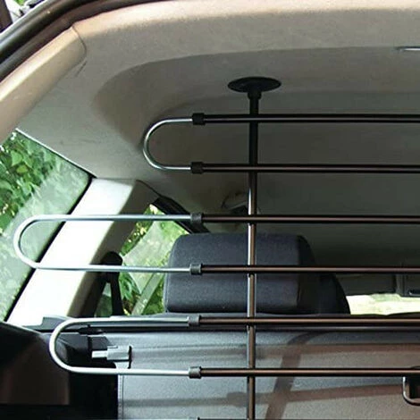 SUMEX Grille De Séparation Pare Chien Réglable 1 SUMEX Grille De Séparation Pare Chien Réglable