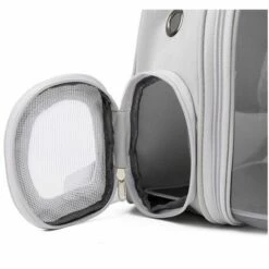 WIAN Sac à Dos Pour Chat, Sac à Dos Pour Chat En Plein Air, Sac à Dos Transparent Pour Chien, Sac à Dos Ventilé Pour Animal De Compagnie Space Capsule (gris, Couverture Transparente) -Cage, caisse et transport pour chien Soldes 66357350 3