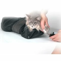 WIAN Sac De Transport Pour Chat Portable Chat Toilettage Sac Pour Animaux De Compagnie Respirant Chat Sac De Bain Sac De Transport -Cage, caisse et transport pour chien Soldes 66357405 4
