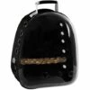 WIAN Sac à Dos Pour Animaux De Compagnie Sac à Dos Portable Pour Cage à Oiseaux Sac à Dos De Transport Pour Animaux De Compagnie En Plastique Rigide Et En Feuille