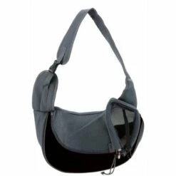 WIAN Sac De Transport Pour Animal De Compagnie, Sac De Transport Pour Animal De Compagnie, Sac De Voyage, Chiot, Chat, Bandoulière Pour Animal De Compagnie (noir)