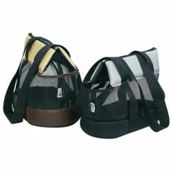 WIAN Harnais Pour Chien, Sac Fourre-tout En Maille Respirante Pour Animal De Compagnie, Sac De Voyage, Sac à Bandoulière Confortable De Grande Capacité Pour Chiots, Petits Chiens, Chats, Taille S 9 WIAN Harnais Pour Chien, Sac Fourre-tout En Maille Respirante Pour Animal De Compagnie, Sac De Voyage, Sac à Bandoulière Confortable De Grande Capacité Pour Chiots, Petits Chiens, Chats, Taille S -Cage, caisse et transport pour chien Soldes 66357522 5