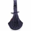 Mains Libres Pour Animal Domestique Sling Carrier, Réglable Double Face Soft Pouch Tote Motif Pet Sling Sac De Voyage Sac à Main De Transport Avec Bandoulière Chiot, Lapin Chat (Bleu) Longueur 75cm,Adélala