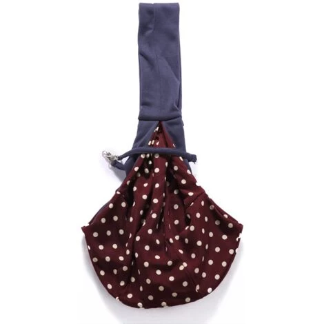 Mains Libres Pour Animal Domestique Sling Carrier, Réglable Double Face Soft Pouch Tote Motif Pet Sling Sac De Voyage Sac à Main De Transport Avec Bandoulière Chiot, Lapin Chat (Bleu) Longueur 75cm,Adélala 2 Mains Libres Pour Animal Domestique Sling Carrier, Réglable Double Face Soft Pouch Tote Motif Pet Sling Sac De Voyage Sac à Main De Transport Avec Bandoulière Chiot, Lapin Chat (Bleu) Longueur 75cm,Adélala – Image 2
