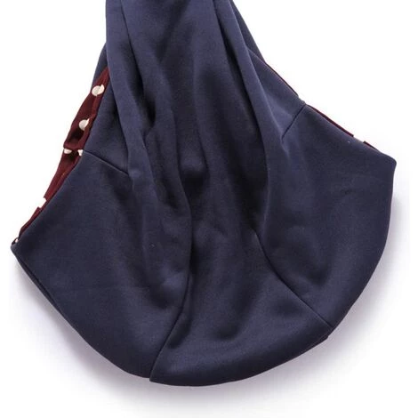 Mains Libres Pour Animal Domestique Sling Carrier, Réglable Double Face Soft Pouch Tote Motif Pet Sling Sac De Voyage Sac à Main De Transport Avec Bandoulière Chiot, Lapin Chat (Bleu) Longueur 75cm,Adélala 3 Mains Libres Pour Animal Domestique Sling Carrier, Réglable Double Face Soft Pouch Tote Motif Pet Sling Sac De Voyage Sac à Main De Transport Avec Bandoulière Chiot, Lapin Chat (Bleu) Longueur 75cm,Adélala – Image 3