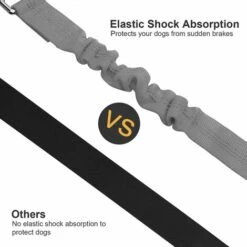 PESCE Ceinture De Sécurité Pour Chien, 2 Paquets De Ceinture De Sécurité Réglable Pour Animal Domestique Harnais De Voiture Pour Chien élastique Et Durable Ceinture De Sécurité En Nylon Réfléchissant Pour Petit, Moyen Et Grand Chien Utilisation Quotidienne Et V -Cage, caisse et transport pour chien Soldes 66652359 5