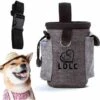 WIAN Sac De Friandises Pour Chien, Sac De Dressage Portable Pour Chiot, Sac De Dressage Pour Chien, Ceinture Réglable Pour Le Dressage De Chiens Et De Chats