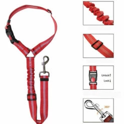 HABIENTôT Voiture Ceinture De Securite Pour Chien,Oi-FRIS 2pcs Réglable Ceinture De Sécurité Pour Appuie-tête De Voiture Pour Animaux De Compagnie Avec Elastique Et Bande Réfléchissante, Pour Chiens Et Chats 7 HABIENTôT Voiture Ceinture De Securite Pour Chien,Oi-FRIS 2pcs Réglable Ceinture De Sécurité Pour Appuie-tête De Voiture Pour Animaux De Compagnie Avec Elastique Et Bande Réfléchissante, Pour Chiens Et Chats -Cage, caisse et transport pour chien Soldes 66811994 3