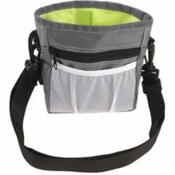 WIAN Sac De Dressage Pour Chien Sac De Friandises Portable Pour Animaux De Compagnie Sac De Voyage Pour Animaux De Compagnie Fournitures Pour Animaux De Compagnie En Plein Air,gris