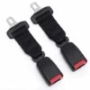 THSINDE Rallonge De Ceinture De Sécurité, Rallonges De Ceinture De Sécurité De Voiture, Boucle De Ceinture De Sécuriténoir2pcs