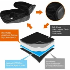 OCXIN Coussin De Siège Pour Siège D'auto Pour Bébé, Insert Imperméable Pour Siège D'auto, Entraînement à La Propreté Sans Fuite, Protecteur De Siège Pour Nourrissons, Tout-petits, Voiture, Inserts De Siège Lavables Absorbant L'eau