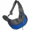 OCXIN Portable Pet Chiens Chats Chiot Messenger Sac Voyage Transporteur Sac À Bandoulière Respirant Maille Sac De Transport Petits Chiens Chat Sling Pet Sling Sac À Dos Sac Pour Chien De Voyage,L