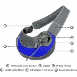 OCXIN Portable Pet Chiens Chats Chiot Messenger Sac Voyage Transporteur Sac À Bandoulière Respirant Maille Sac De Transport Petits Chiens Chat Sling Pet Sling Sac À Dos Sac Pour Chien De Voyage,L 7 OCXIN Portable Pet Chiens Chats Chiot Messenger Sac Voyage Transporteur Sac À Bandoulière Respirant Maille Sac De Transport Petits Chiens Chat Sling Pet Sling Sac À Dos Sac Pour Chien De Voyage,L -Cage, caisse et transport pour chien Soldes 66964577 3