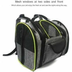 KAEJYIUT Sac A Dos Pour Animaux De Compagnie, Sac Pliant 9 KAEJYIUT Sac A Dos Pour Animaux De Compagnie, Sac Pliant -Cage, caisse et transport pour chien Soldes 66997233 5