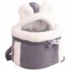 WIAN Hiver Chaud Sac Pour Animaux De Compagnie En Peluche Chat Transport Portable Portable Petit Chien Sac Poitrine Sac Chiot Transport Chat Transport