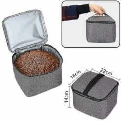 WIAN Équipement Pour Chien De Voyage Pour Sac Pour Animaux De Compagnie, Sac De Voyage Pour Chien Pour Transporter De La Nourriture Pour Animaux, Des Jouets, Etc., Sac De Rangement Multifonctionnel Portable à Une épaule 8 WIAN Équipement Pour Chien De Voyage Pour Sac Pour Animaux De Compagnie, Sac De Voyage Pour Chien Pour Transporter De La Nourriture Pour Animaux, Des Jouets, Etc., Sac De Rangement Multifonctionnel Portable à Une épaule -Cage, caisse et transport pour chien Soldes 67534130 4