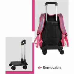 WIAN Poussette Pour Animaux De Compagnie Chien Et Chat Portable Sac De Transport De Voyage Bagages à Roulettes Sac à Dos Fourre-tout De Voyage Sac à Roulettes Accessoires Pour Chiens Et Chats -Cage, caisse et transport pour chien Soldes 67534225 3