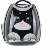 WIAN Sac à Dos Pour Chat Sac Pour Animaux De Compagnie Respirant Petit Chien Chat Sac à Dos Voyage Espace Capsule Cage Sac De Transport Pour Animaux De Compagnie Transporter Chat