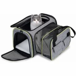 WIAN Sac Pour Animaux De Compagnie Pliable Et Extensible Pour Bagages De Chat Pour Sortir Sac à Main Portable Pour Animaux De Compagnie
