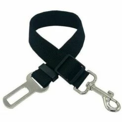 QERSTA [Lot De 2] Ceinture De Sécurité Pour Chien, Harnais De Sécurité Réglable Pour Voiture Pour Toutes Les Races De Chiens, Chats Et Types De Voiture, Noir