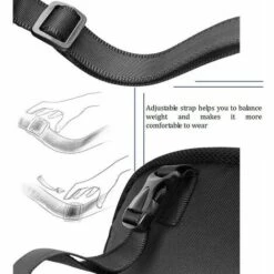 Sac De Transport Pour Animaux, Sac à Dos Pour Chien, Sac Ajustable Pet Front Cat Dog Carrier Backpack, Transport Sac à Dos Pour Animaux De Compagnie Pour Voyager / Randonnée / Camping - Noir-L,Tanètue -Cage, caisse et transport pour chien Soldes 67651084 4