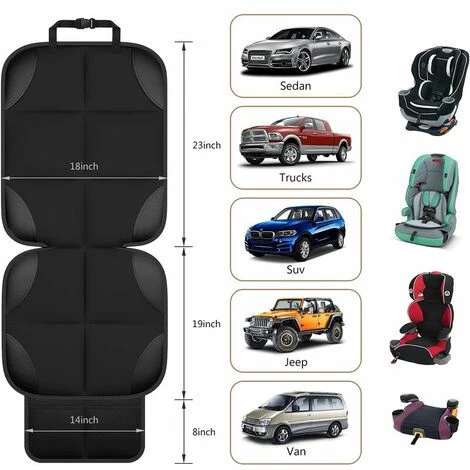 QERSTA Protections De Sièges De Voiture,Protecteur De Siege De Auto Pour Enfants - Protèges La Tapisserie Des Sièges De Voiture, Compatible Isofix, Taille Universelle,Avec Poches Organisateur 4 QERSTA Protections De Sièges De Voiture,Protecteur De Siege De Auto Pour Enfants - Protèges La Tapisserie Des Sièges De Voiture, Compatible Isofix, Taille Universelle,Avec Poches Organisateur – Image 4