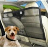 YIENJAOY AGILITY Barrière De Voiture Pour Chien Ou Animal Domestique Filet De Séparation Avec Corde De Réglage Et Crochet Convient Pour Pick-up SUV Et Petite Voiture