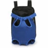 HEGUYEY Sac à Dos De Transport Pour Animaux De Compagnie Pattes De Chien De Chat Avant Réglables Queue Sur Poitrine Sac De Voyage
