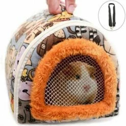 QERSTA Sac De Transport Portable Pour Petits Animaux Hérissons, Hamsters, Cochons D'Inde, Chinchillas Sac De Transport Pour Petits Animaux -Cage, caisse et transport pour chien Soldes 68271129 3