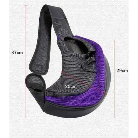 ELLE Sac Messager Pour Animal De Compagnie, Sac à Bandoulière En Filet Respirant Pour Petits Animaux De Compagnie, Sac De Mains Libres Pour Chat Et Chien Pour Voyager,jaune,L 3 ELLE Sac Messager Pour Animal De Compagnie, Sac à Bandoulière En Filet Respirant Pour Petits Animaux De Compagnie, Sac De Mains Libres Pour Chat Et Chien Pour Voyager,jaune,L – Image 3