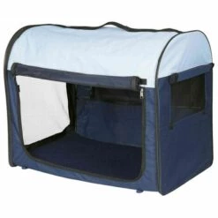TRIXIE Soft Kennel Basic, M-L: 70 × 75 × 95 Cm, Gris Foncé/gris Clair -Cage, caisse et transport pour chien Soldes 6984175 3